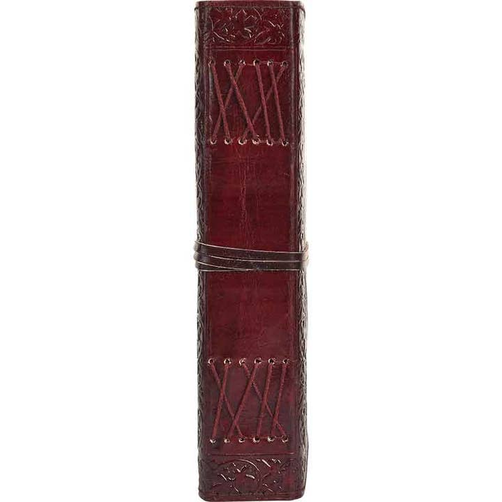 Jay mataji Handicrafts - Wholesale Journal/Diary - Pentagram Leather Blank Journal w/ Cord