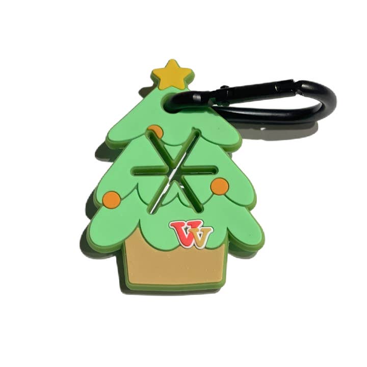 Very Vintage Designs - Wholesale Pet Poop Bag Dispenser - O Christmas Tree - Seasonal Holiday Waste Poop Bag Holder