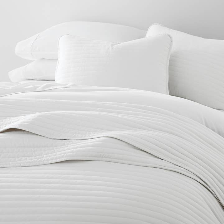 ienjoy Home - Wholesale Bedding Set - iEnjoy Home 3 Piece Stripe Stitch Quilted Coverlet Set6