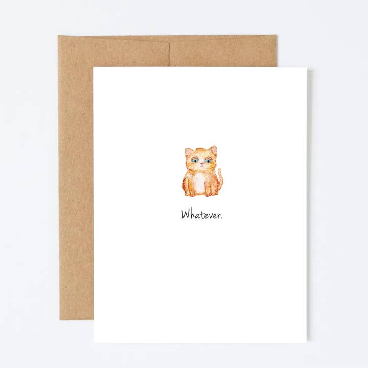 Surmulen Kat | Bare Fordi Kort for engroshandel hos Inkwell & Poppy