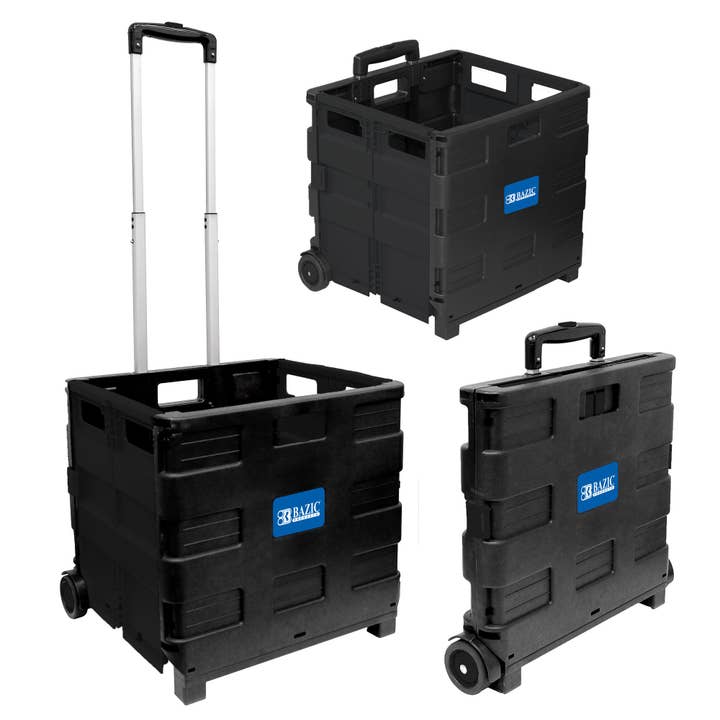 Luna Office Supply - Everyday Essential - Vente Valises - Chariot roulant pliable3
