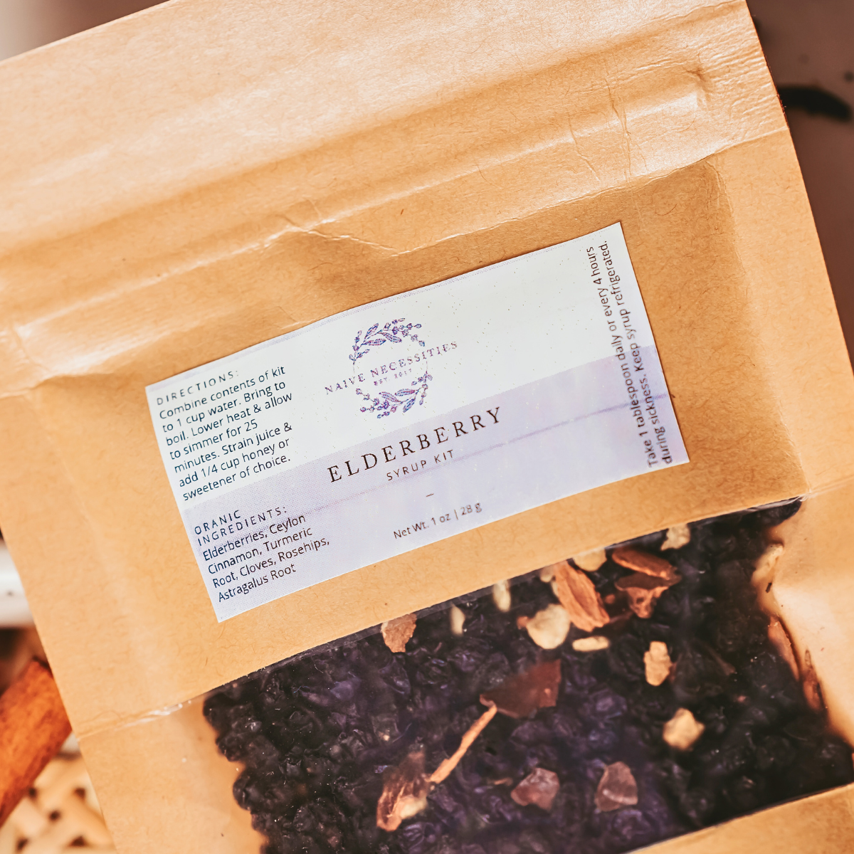 Naive Necessities - Wholesale DIY Drink Kit - DIY Elderberry Syrup Kit1