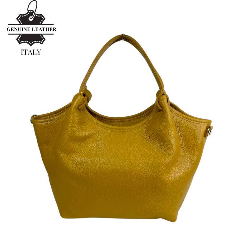 Chenson & Gorett - Vente Sac porté épaule – femme - Sac trapezoïdal pour femme en cuir italien, grande capacité 579942