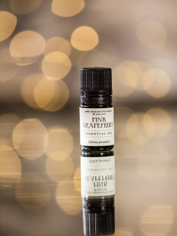 Pink Grapefruit Essential Oil for wholesale by Rooted Apothecary