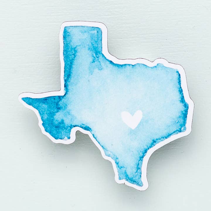 Austin, Texas Map Magnet for wholesale by kathyphantastic