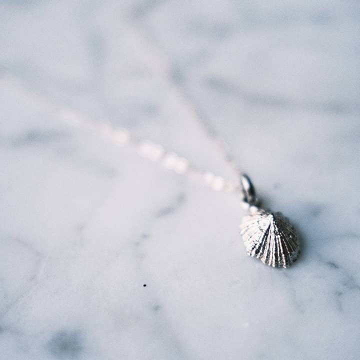 Sterling Silver Opihi Necklace for wholesale by Flotsam & Co. Hawaii