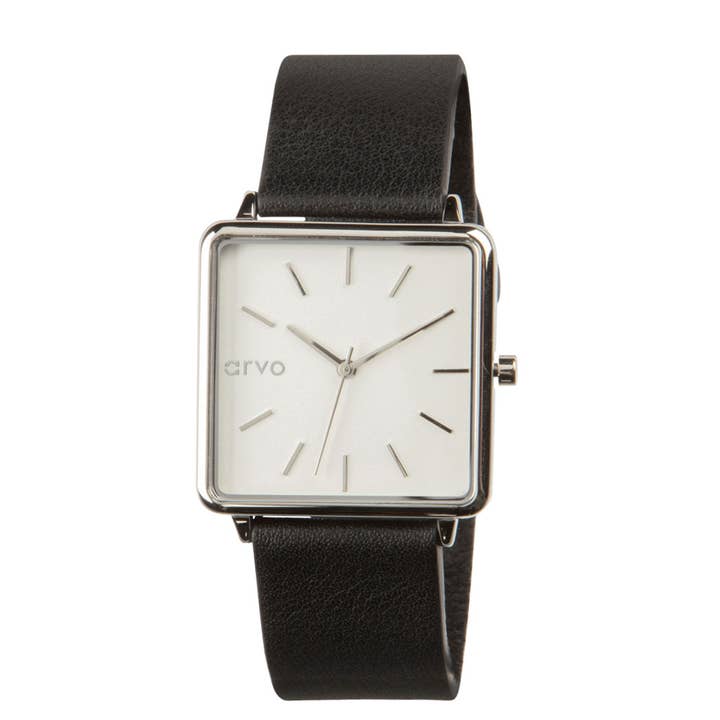 Arvo – wholesale Armbandsur - Dam – Arvo tid fyrkantig klocka Silver gåva Set