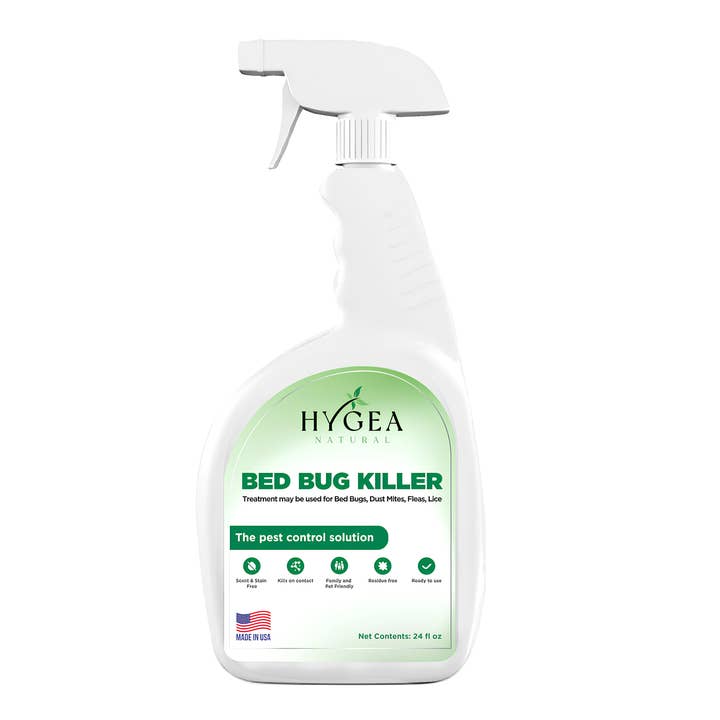 Hygea Natural Bed Bug Spray - Odorless and Non-Toxic for wholesale by Hygea Natural