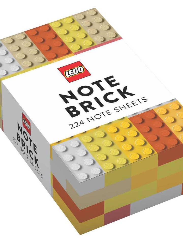 Lego Note Brick (Yellow-Orange) for wholesale by Chronicle Books