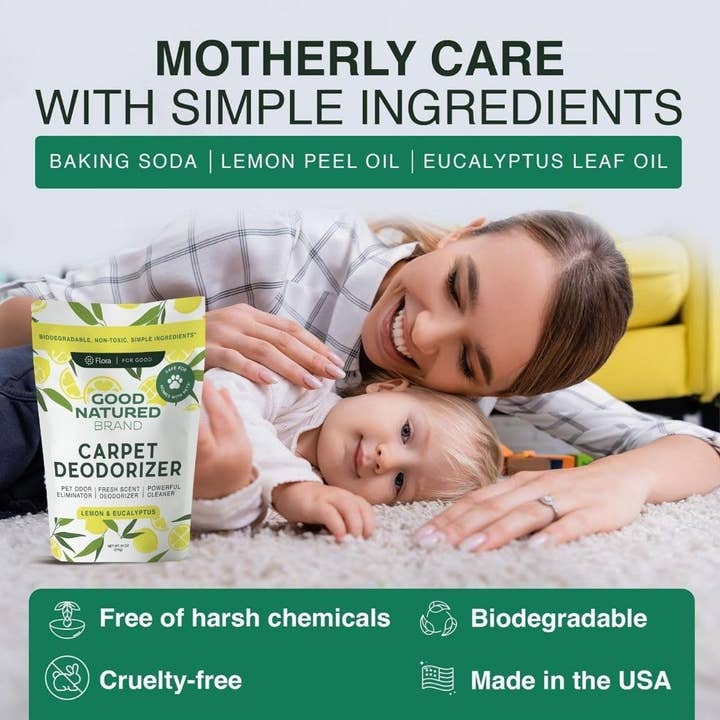 Good Natured Brand - Wholesale Rug Cleaner - Good Natured Brand Carpet Deodorizer - 31oz