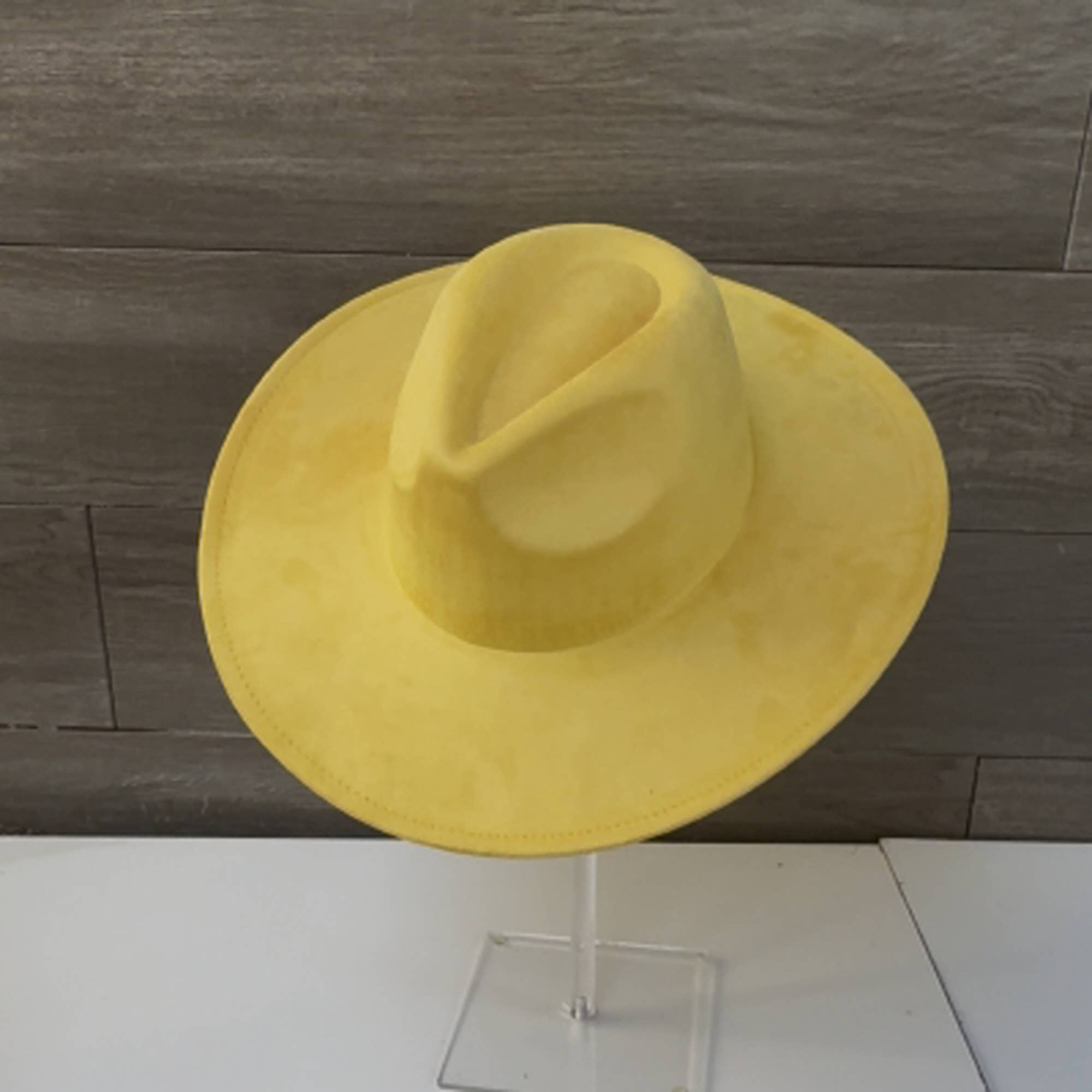 Queens INC - Wholesale Fedora - Women's - Fashion Classic Wide Brim Premium Suede Hat12