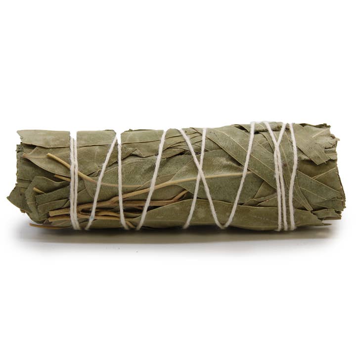 AW Artisan - Venta al por mayor Salvia - Smudge Stcik - Salvia Blanca y Eucalipto 10 cm