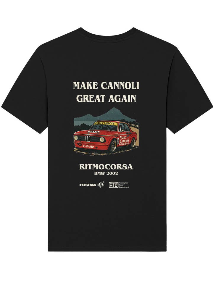 Bolidi x HTD Ritmocorsa – BMW 2002 Tribute Tee for wholesale by Bolidi Collectors Cars