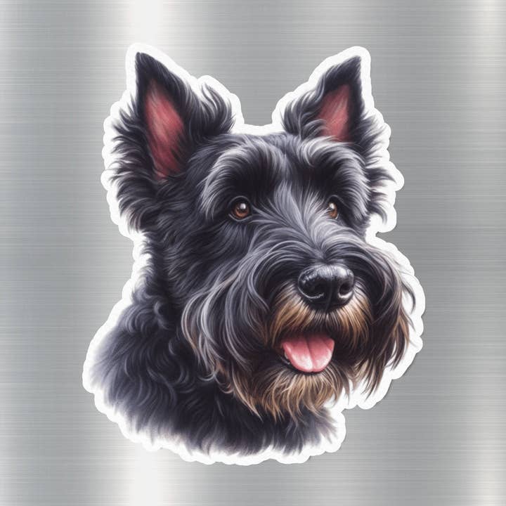 Scottish Terrier Dog Sticker for wholesale by GraffMerch.com