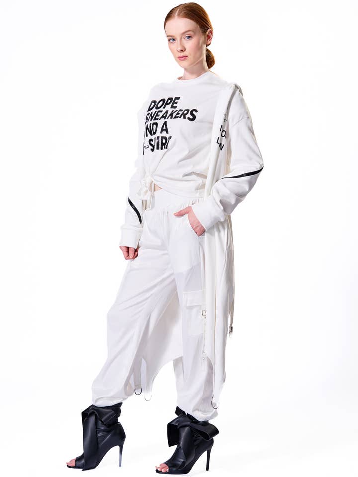 The Fifth Week - Wholesale Spijkerjack/spijkerjas - Dames - Blauwe Denim Peek-A-Boo Duster Jas0