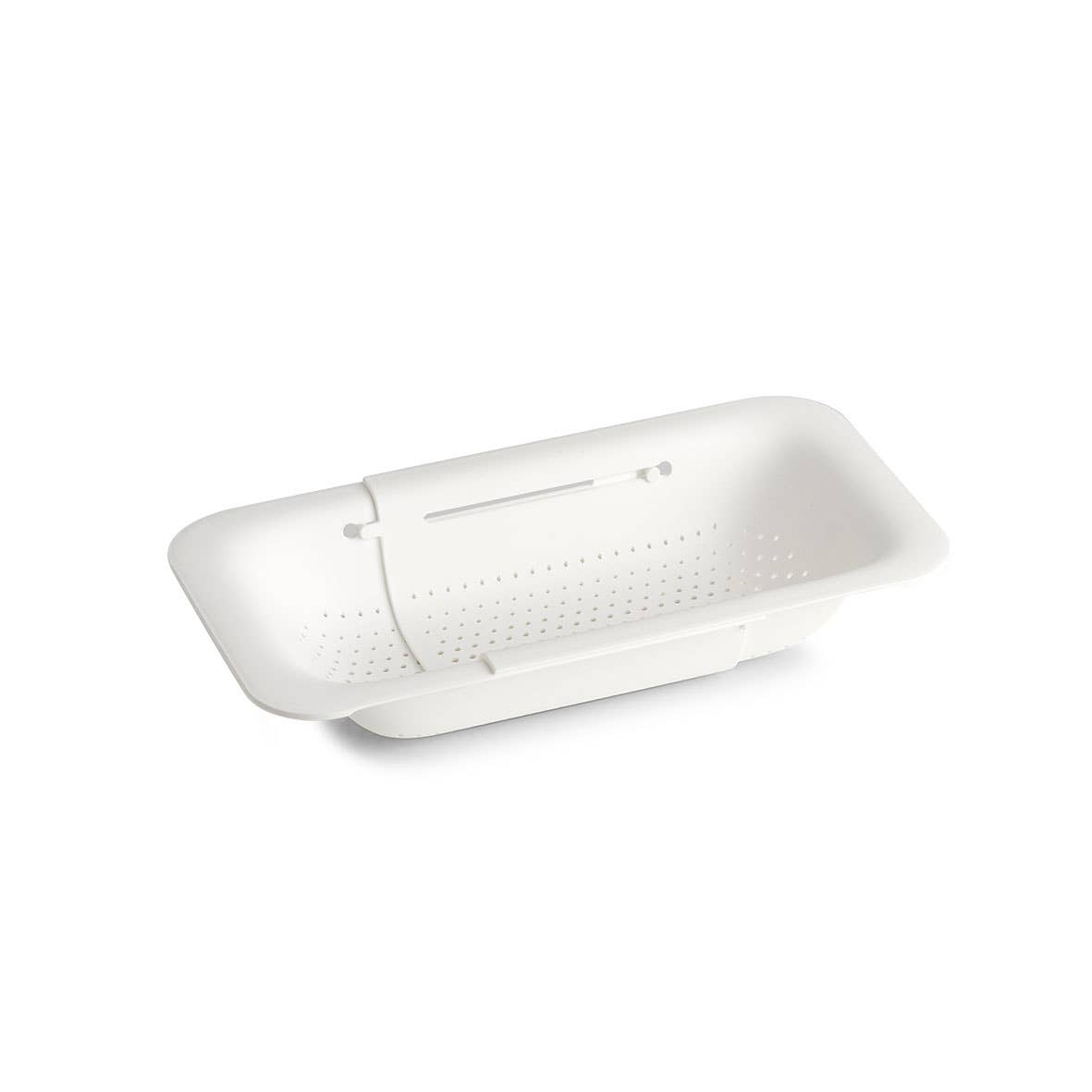Sink strainer, extendable, plastic, white for wholesale on Faire