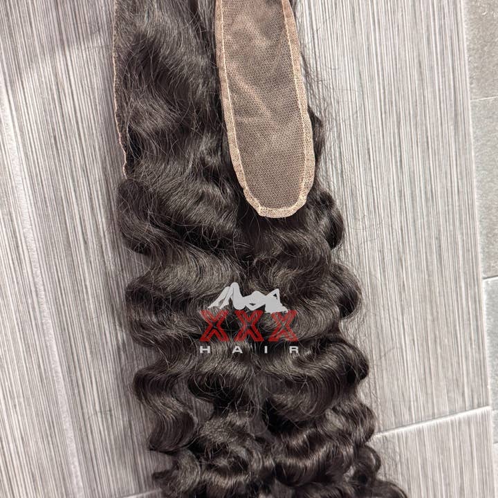 XXXHAIR LLC - Wholesale Hair Extensions - 2*6 HD Cambodian Tropical Curl Lace Closure