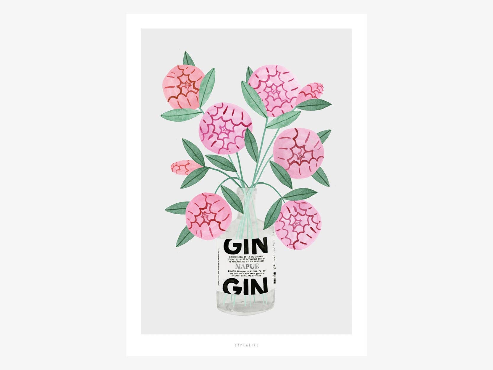 typealive – Großhandel Poster – Print / Ginspiration No. 10