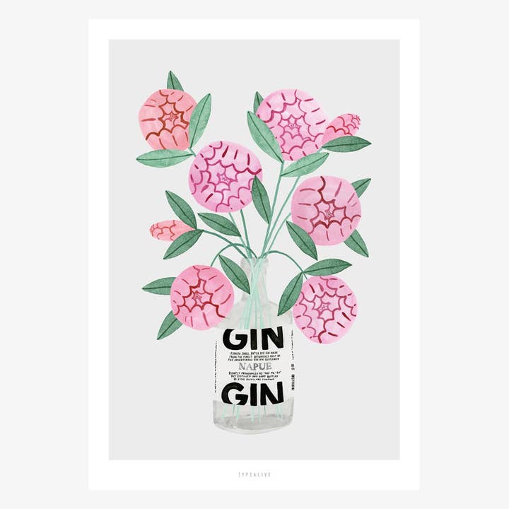 Print/ Ginspiration No. 1 for wholesale by typealive