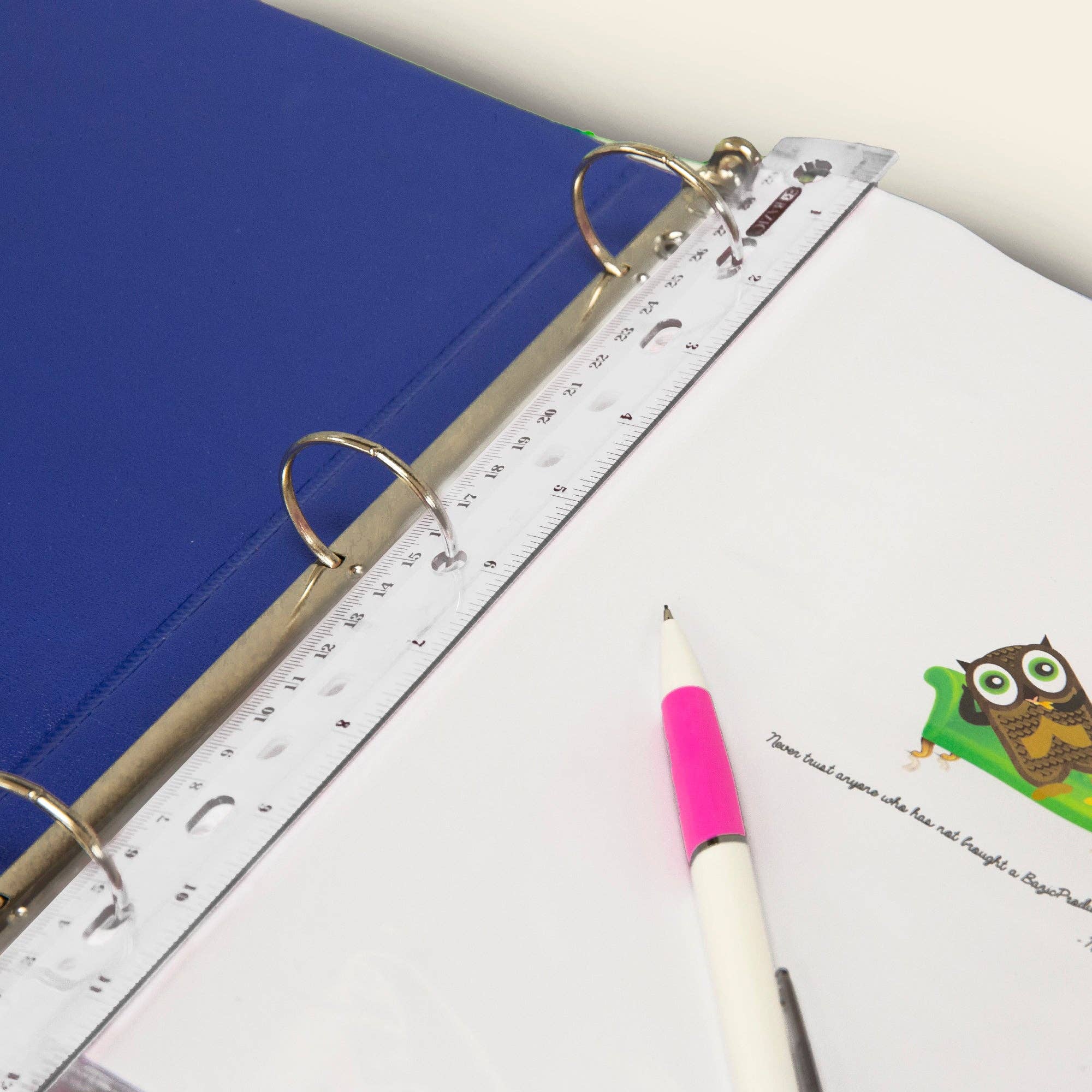 Luna Office Supply -  Everyday Essential – wholesale Ruler – Clear Ruler 12" (30cm)6