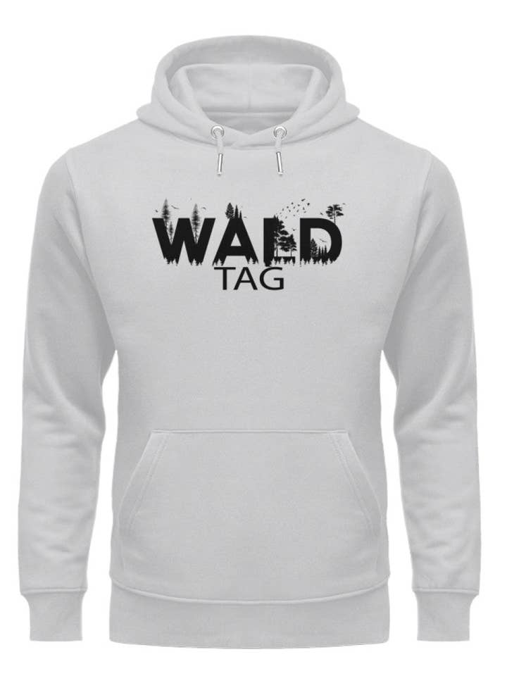 Forest Day Unisex Premium Ekologisk Hoodie för wholesale av Uwaldu