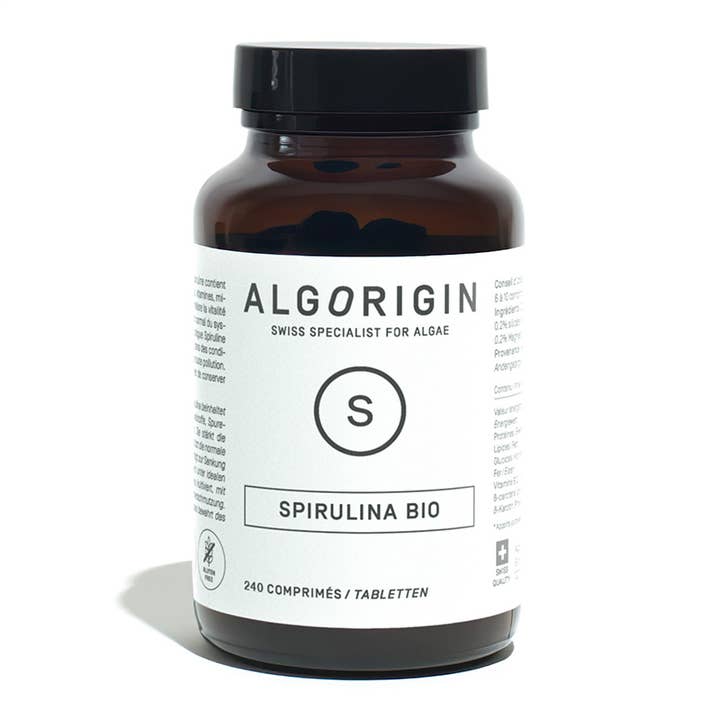 Spiruline Bio - 240 comprimés – 0,5G pour la vente par Biovista