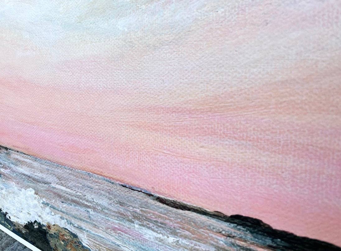 Faith and Grace Design Studios - Wholesale Art Print - Dusk on the Rocks Fine Art Print2