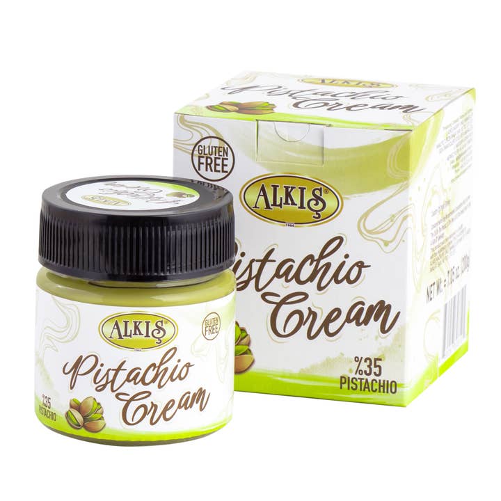 Porsima - Wholesale Nut Butter - Pistachio Cream,Pistachoi Cream for Dubai Chocolate 7.05 oz
