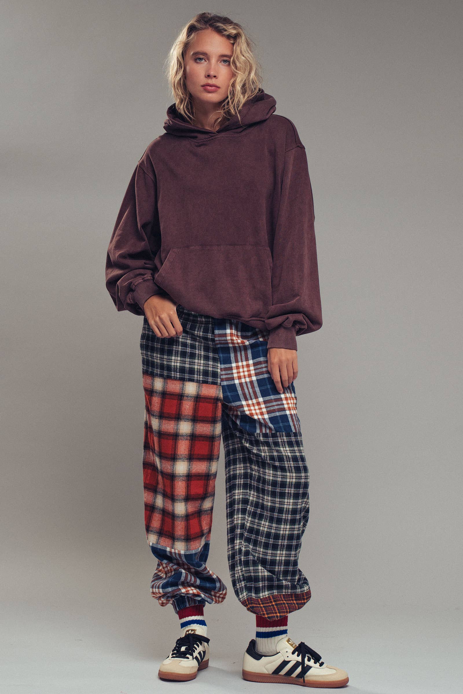 Urban Daizy - Wholesale Hoodie - Women's - Vintage Wash Oversized Brushed Hoodie32