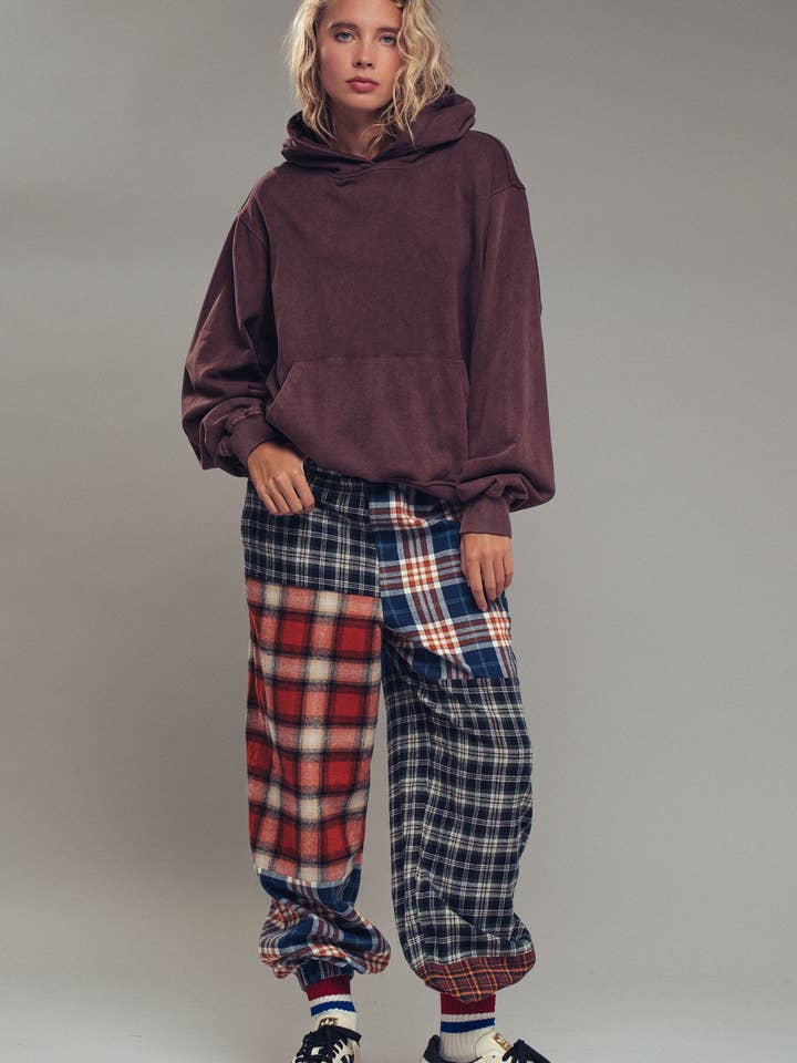 Urban Daizy - Wholesale Hoodie - Women's - Vintage Wash Oversized Brushed Hoodie32