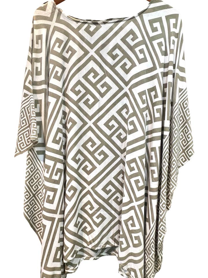 Top/Copricostume da Donna Diagonale - Assortito per la vendita all'ingrosso da parte di Bamboo Source Tropical Decor