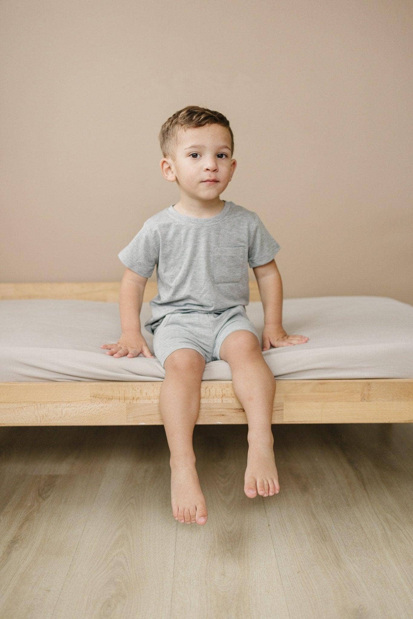 Little Joy Co. - Vendita all'ingrosso Maglietta - Bambini - Bamboo Pocket Tee Baby Toddler Maglietta Abbigliamento Abbigliamento12