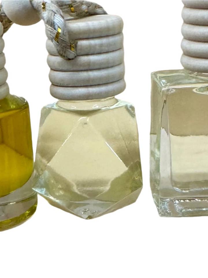 Glass Bottle Car Scent Diffusers for wholesale by Flame Craft Candles
