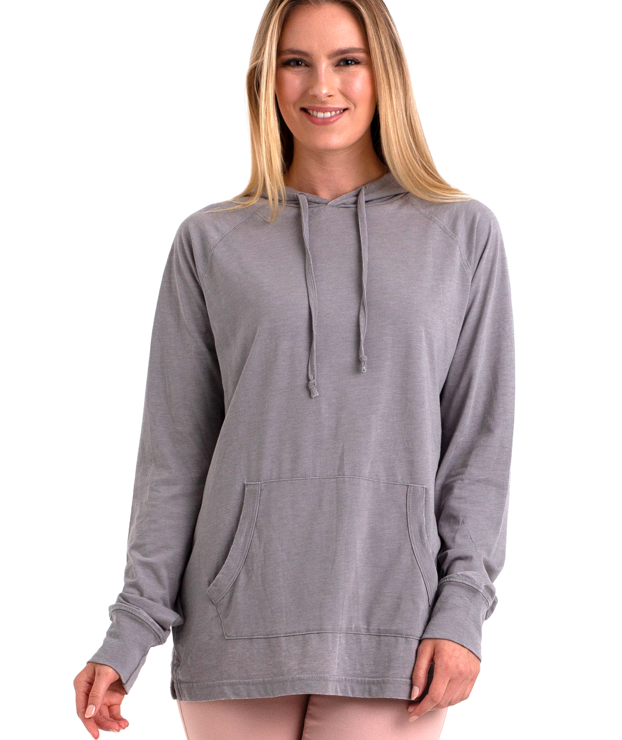 U.S. Apparel - Vente Sweat à capuche – femme - Chandail à capuchon unisexe en jersey - Light Garment Burnout Raglan31