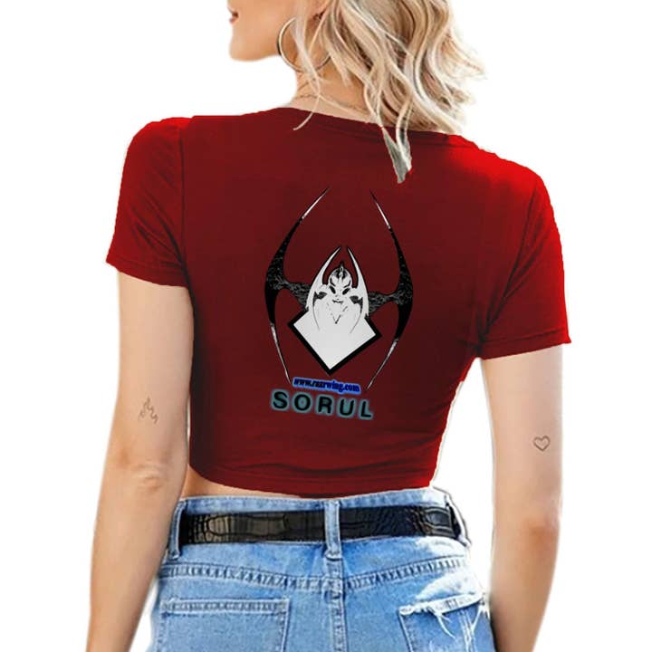 SORUL Crop Top met V-hals voor wholesale door RAZRWING