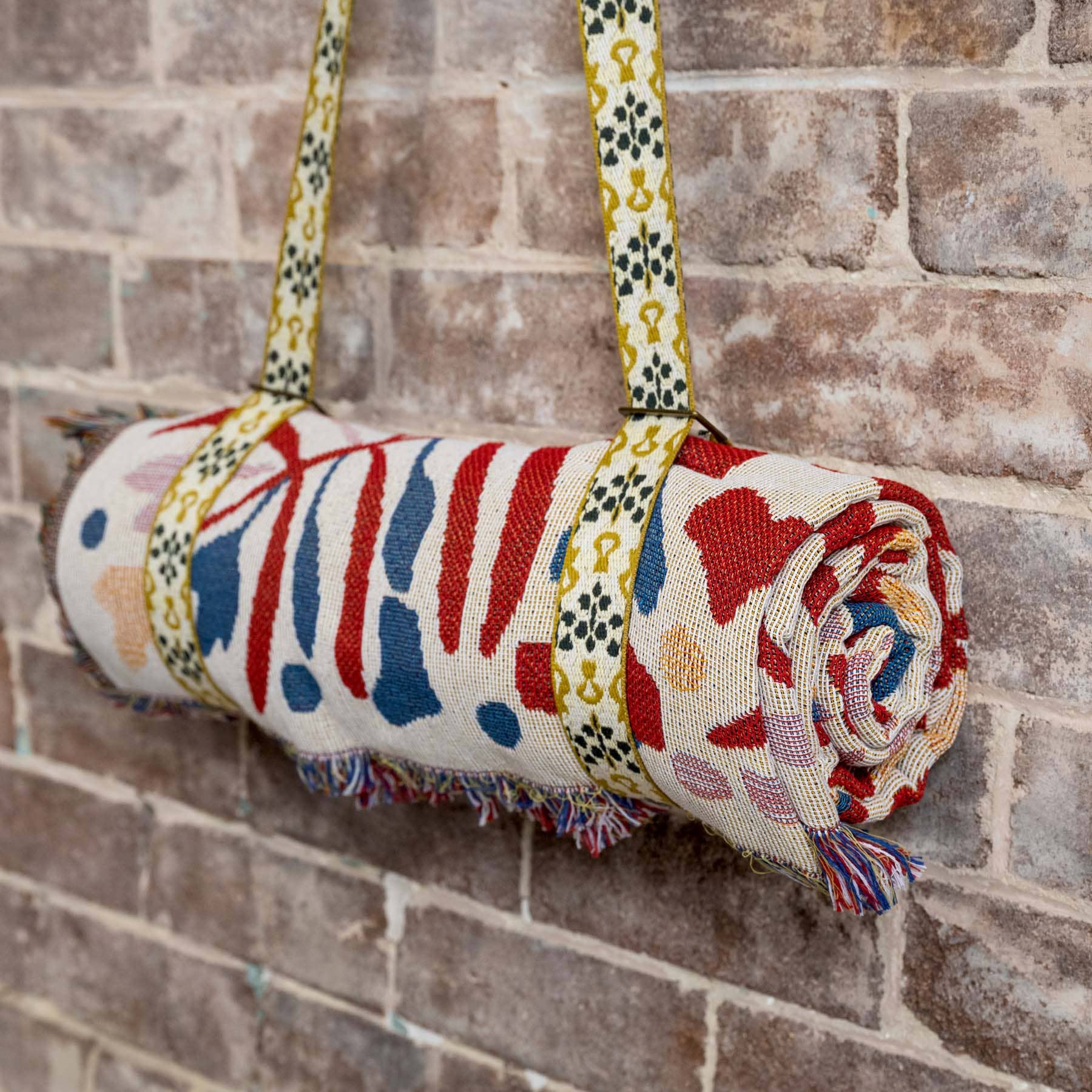 HENDEER - Vendita all'ingrosso Plaid - Tappeto/Telo da picnic intrecciato « A Day In The Life »9