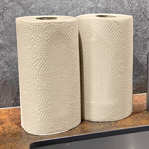 100% FSC Certified Unbleached Bamboo Kitchen Roll – Naked for wholesale by Bazoo