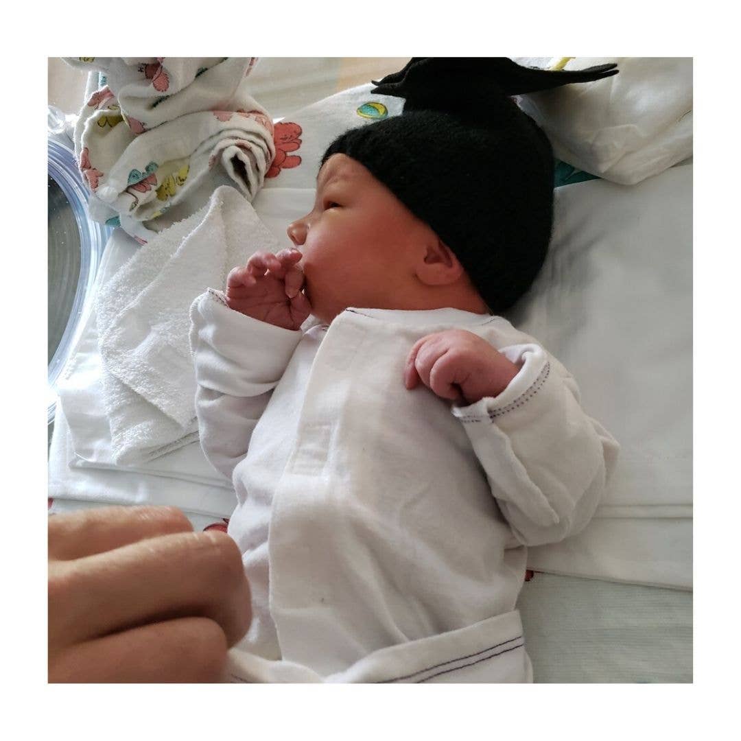 Skadoosie® – Macacão - Bebé por atacado – Skadoosie® orgânico para prematuros de mangas longas (creme)0