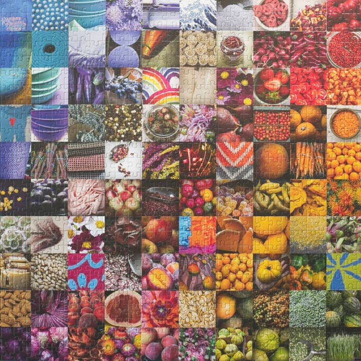 50 Years of Rainbow 1000-Piece Jigsaw Puzzle for wholesale by Oakland Puzzle Company