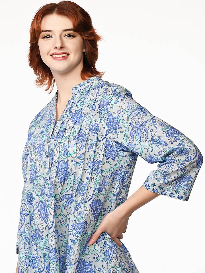 Sevya Handmade - Wholesale Tunic - Women's - Tamira Block Print Tunics