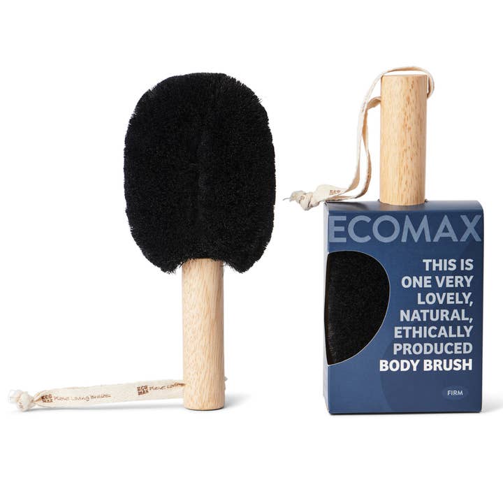 Ethical Global - Wholesale Body Brush - Spa Body Brush – Firm Sisal (Black)