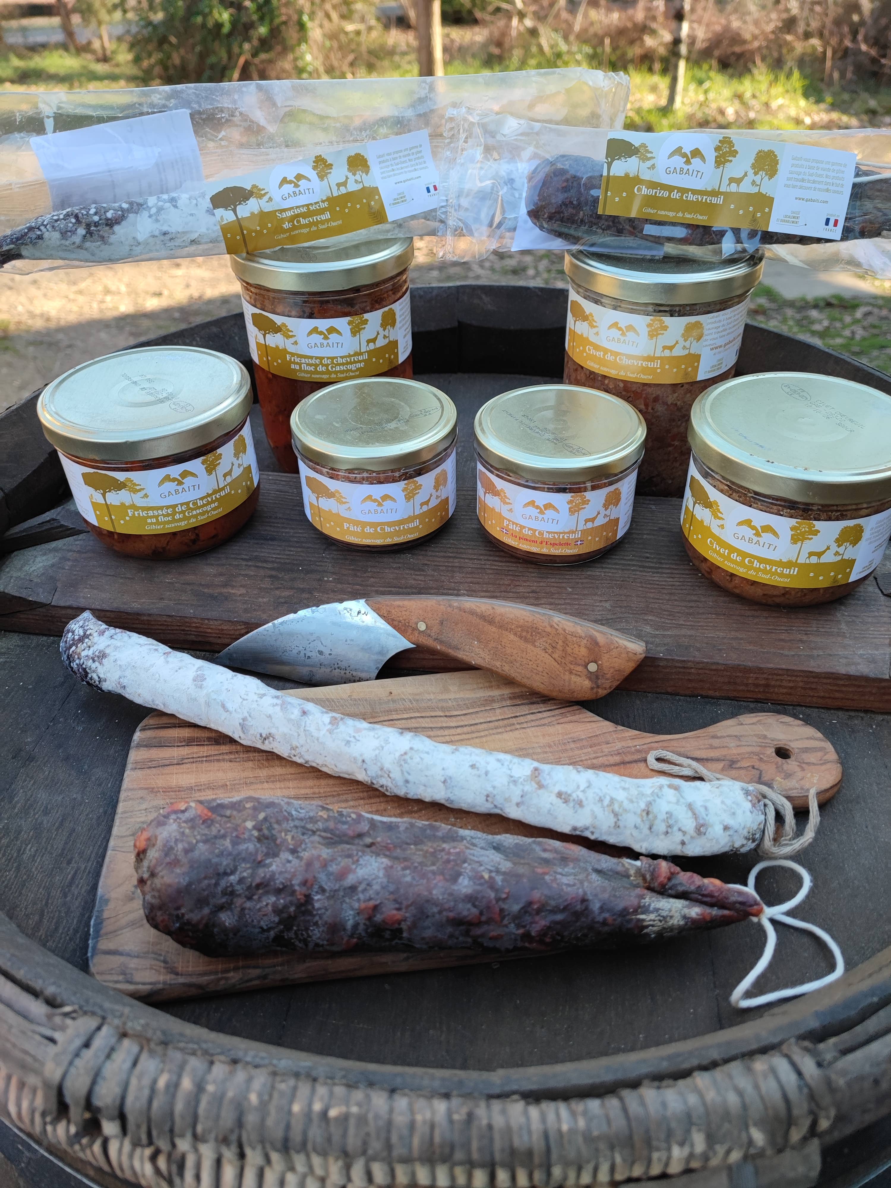 Gabaiti - Wholesale Sausage - Dry venison sausage1