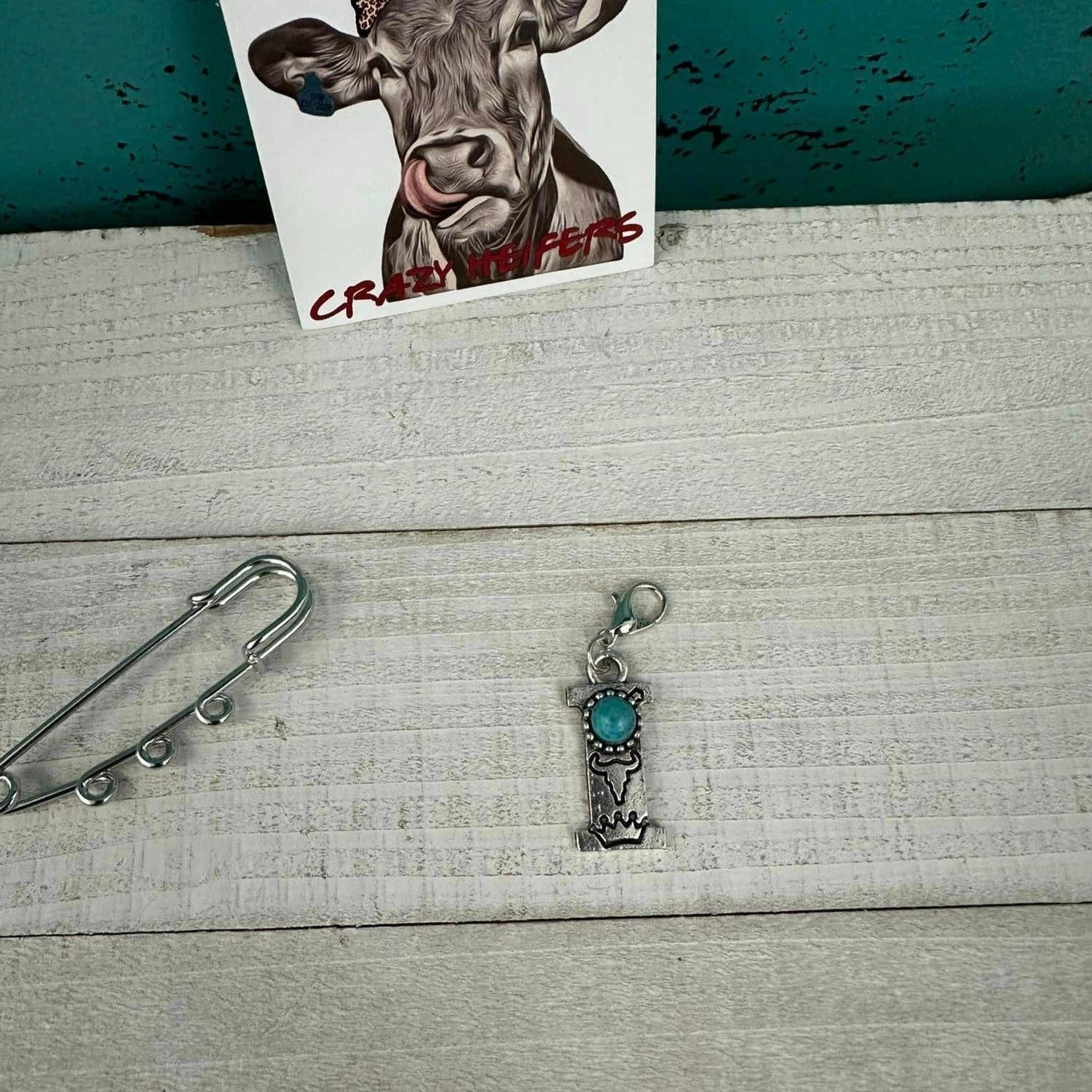 Crazy Heifers Wholesale - Wholesale Individual Charm/Pendant - Initial Clip-on Charms8