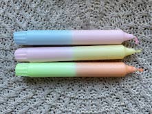 Dippy - Vente Bougies/bougeoirs coniques - Dippy - Collection Pastel '254