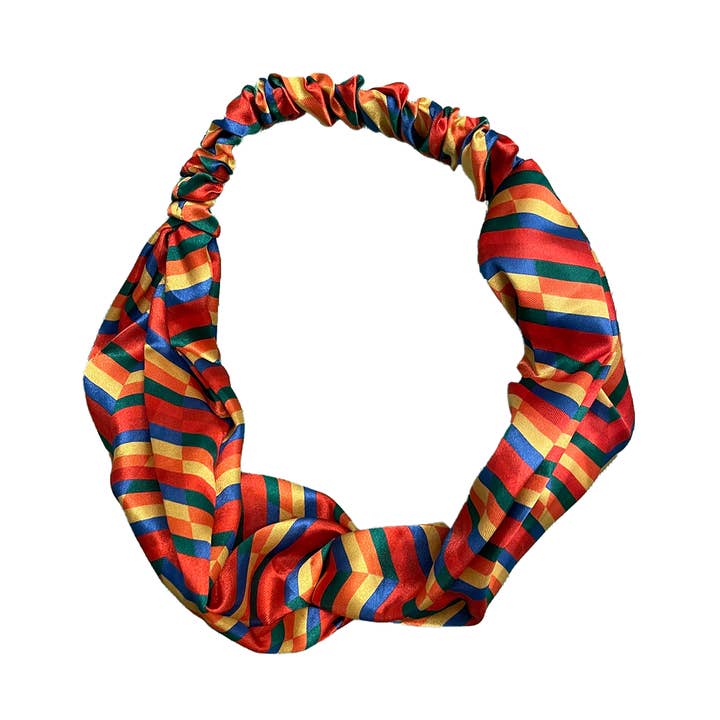 Bandeau Torsadé à Imprimé Samburu Africain pour la vente par African Collections