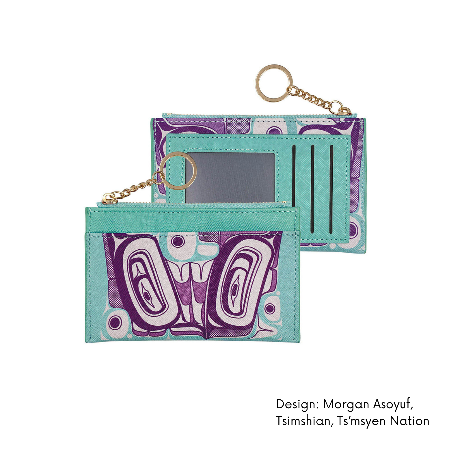 Made By Humans Designs – wholesale Wallet – Unisex – Card Wallet w/Contemporary Indigenous Design 0