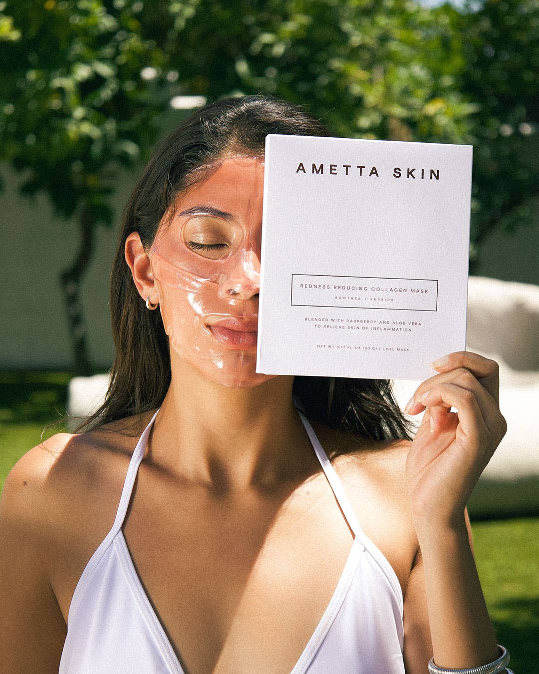 AMETTA SKIN CARE - Wholesale Skincare Face Mask - Redness Reducing Collagen Mask5