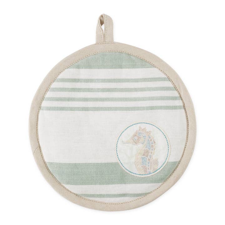 Design Imports - Wholesale Oven Mitt/Pot Holder - Seahorse Potholder Gift Set