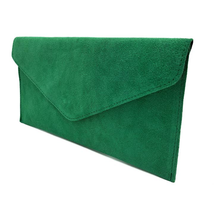 Kitise – wholesale Clutch bag – women's – Italian Suede Envelope Clutch Messenger Handbag