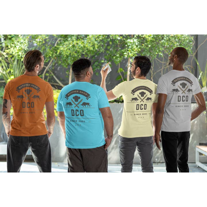 Butchers Shop Graphic Tee for wholesale by Carolina Moon